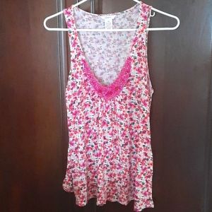 5/25$ Candies sequence Floral tank